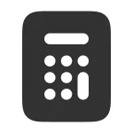 Calculator SVG Icon